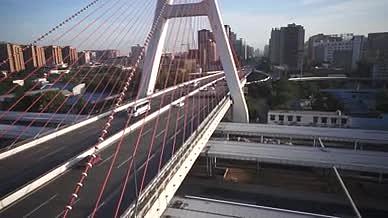 航拍桥高架汽车马路视频的预览图